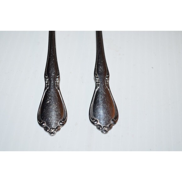 Oneida Deluxe Chateau 2 pc Soup Spoons 6 7/8" replacements - Picture 3 of 8